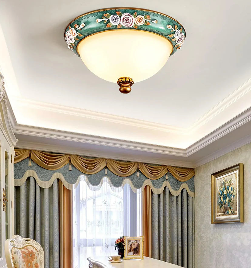 Pastoral Bowl Ceiling Light - NexioPick