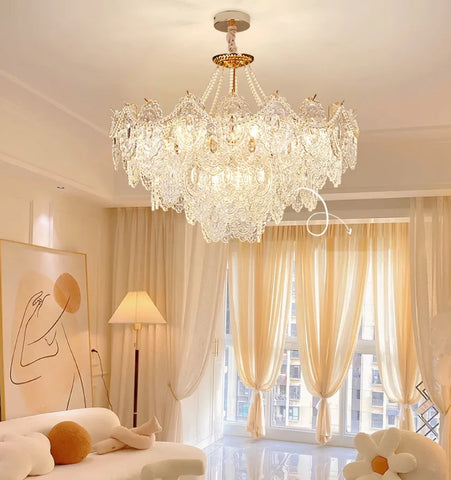 Pearls Glass Chandelier - NexioPick