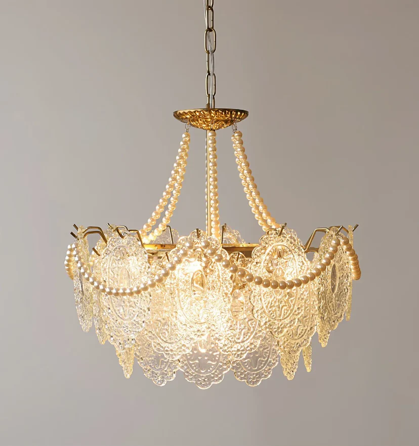 Pearls Glass Chandelier - NexioPick