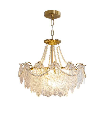 Pearls Glass Chandelier - NexioPick