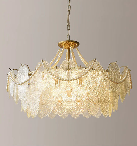 Pearls Glass Chandelier - NexioPick