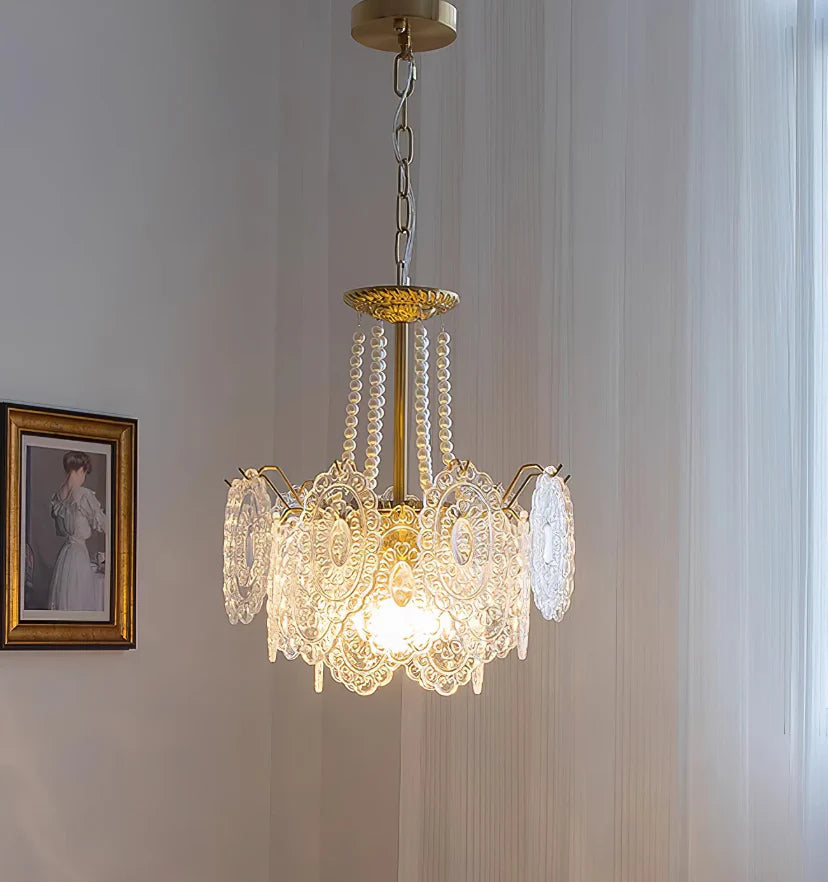 Pearls Glass Chandelier - NexioPick