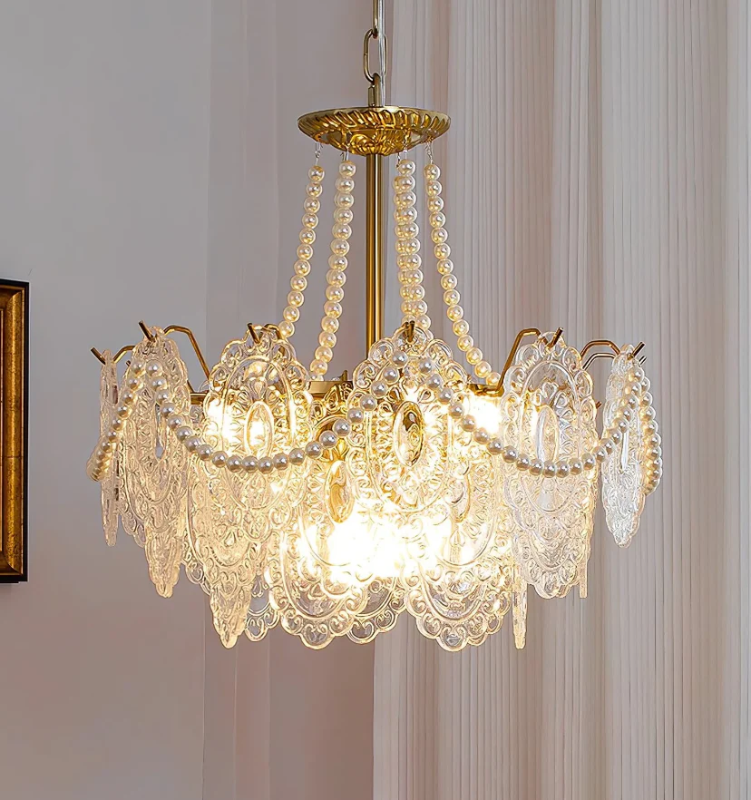 Pearls Glass Chandelier - NexioPick