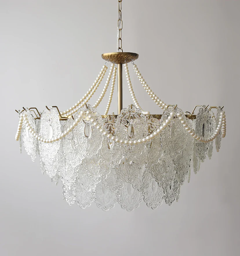 Pearls Glass Chandelier - NexioPick
