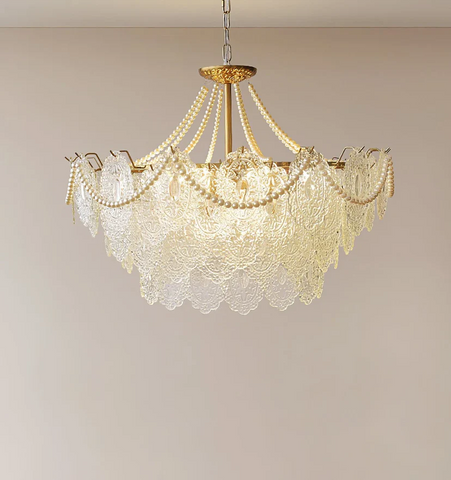 Pearls Glass Chandelier - NexioPick