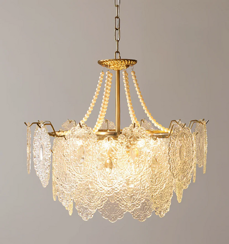 Pearls Glass Chandelier - NexioPick