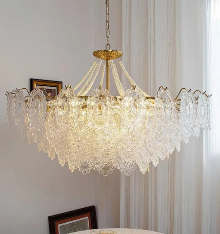 Pearls Glass Chandelier - NexioPick