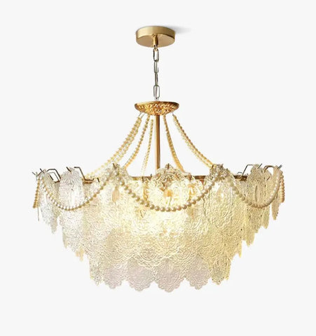 Pearls Glass Chandelier - NexioPick