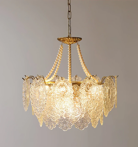 Pearls Glass Chandelier - NexioPick