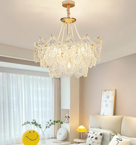 Pearls Glass Chandelier - NexioPick