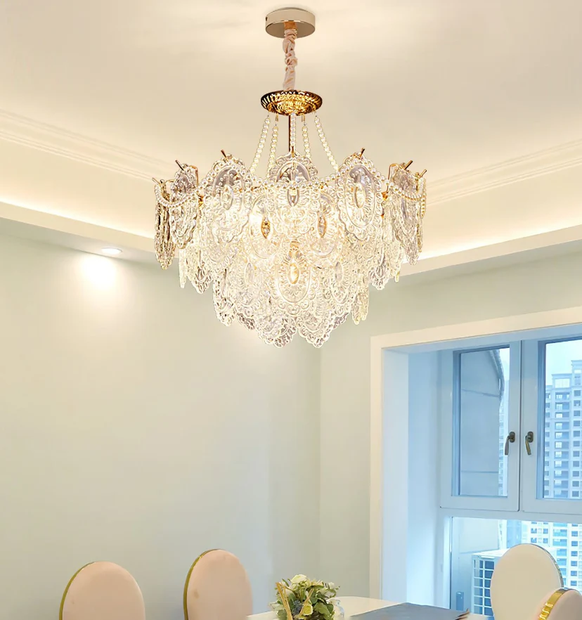 Pearls Glass Chandelier - NexioPick