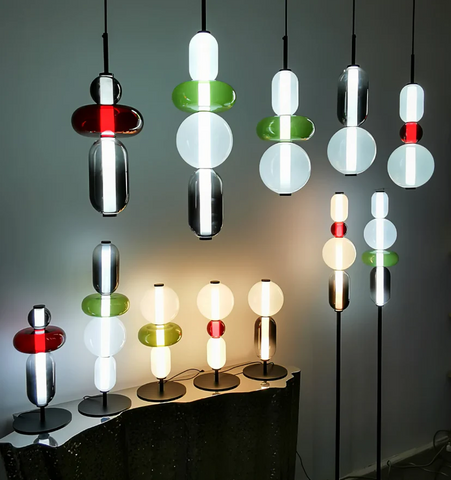 Candied Glass Floor Light - NexioPick