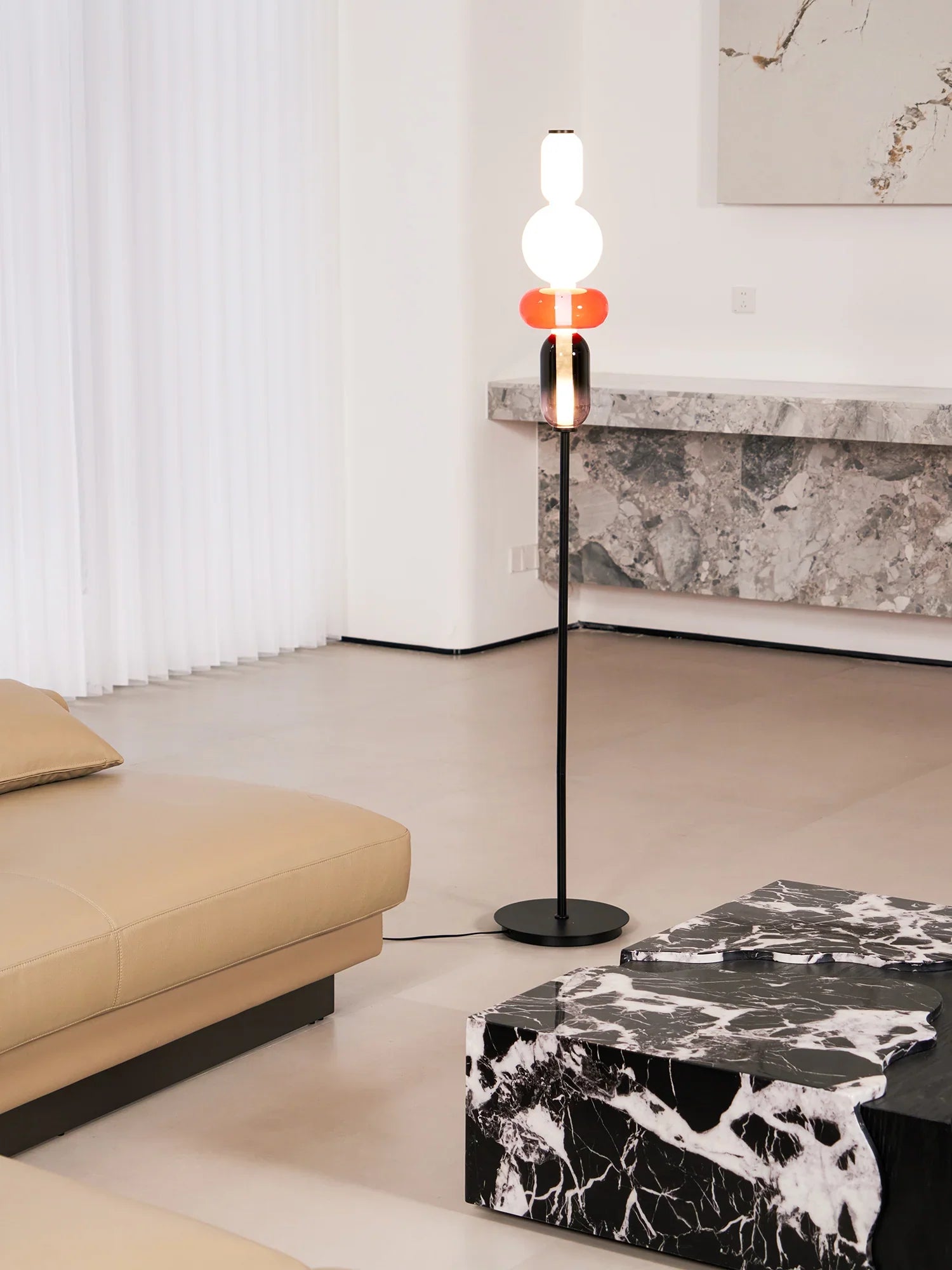 Candied Glass Floor Light - NexioPick