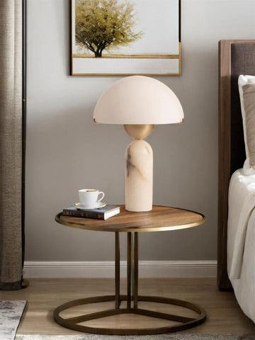 Peono Alabaster Table Lamp - NexioPick