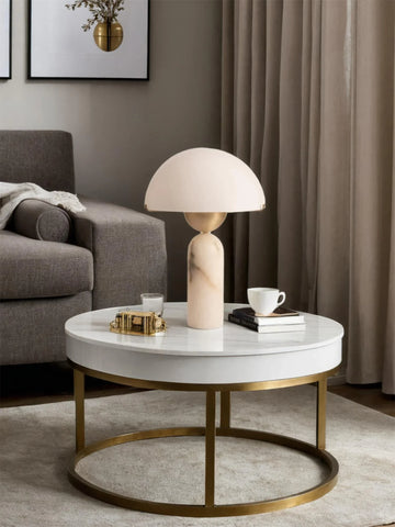 Peono Alabaster Table Lamp - NexioPick