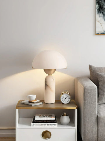 Peono Alabaster Table Lamp - NexioPick