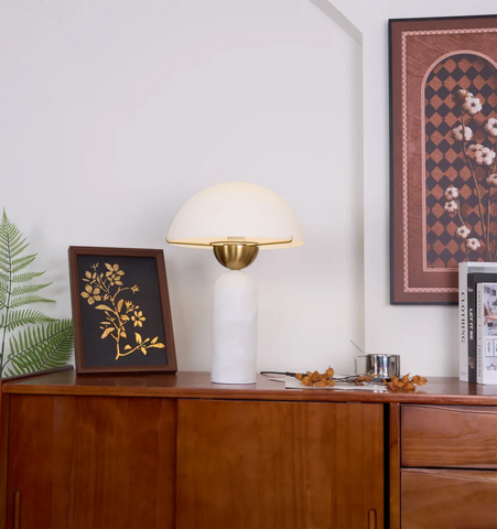 Peono Alabaster Table Lamp - NexioPick