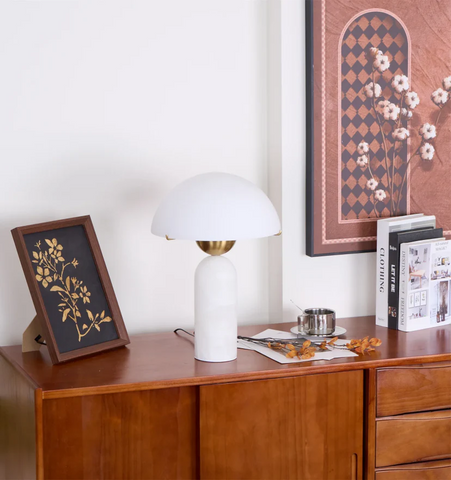 Peono Alabaster Table Lamp - NexioPick