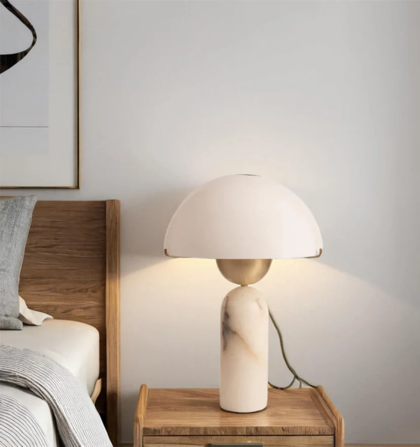Peono Alabaster Table Lamp - NexioPick