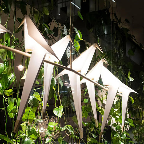 Paper Crane Bird Chandelier - NexioPick