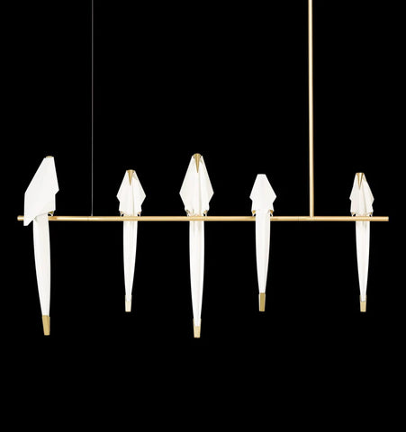 Paper Crane Bird Chandelier - NexioPick