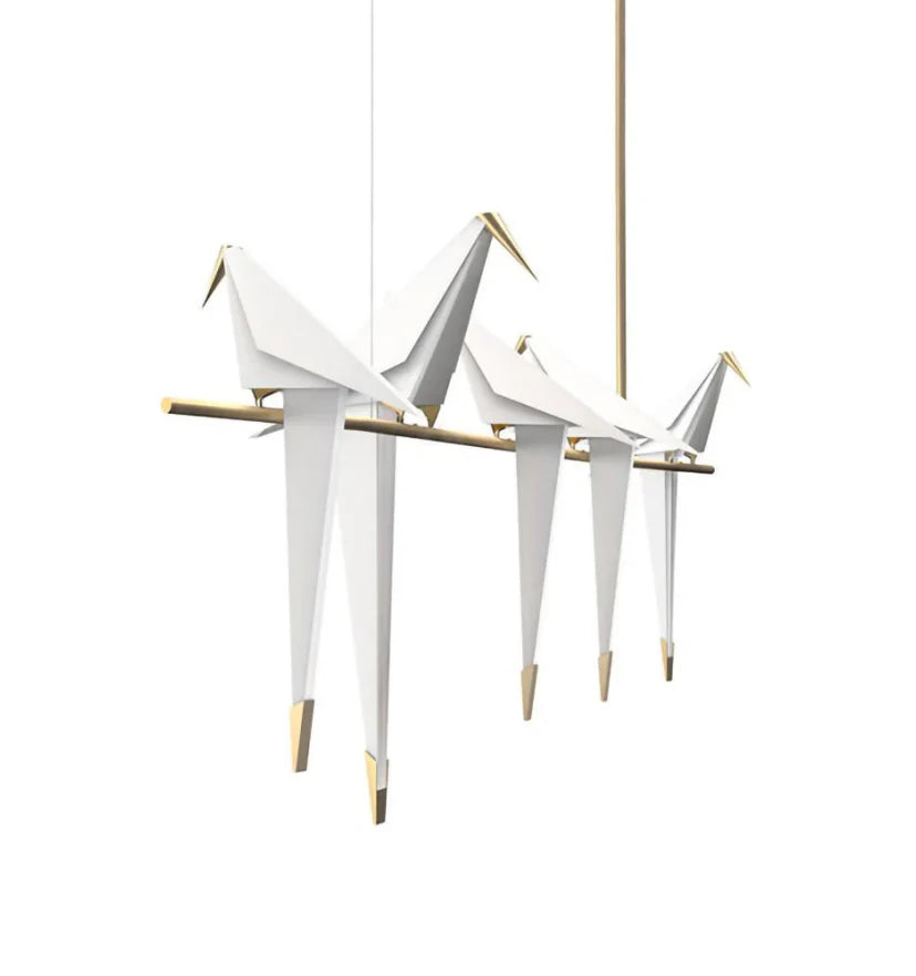 Paper Crane Bird Chandelier - NexioPick