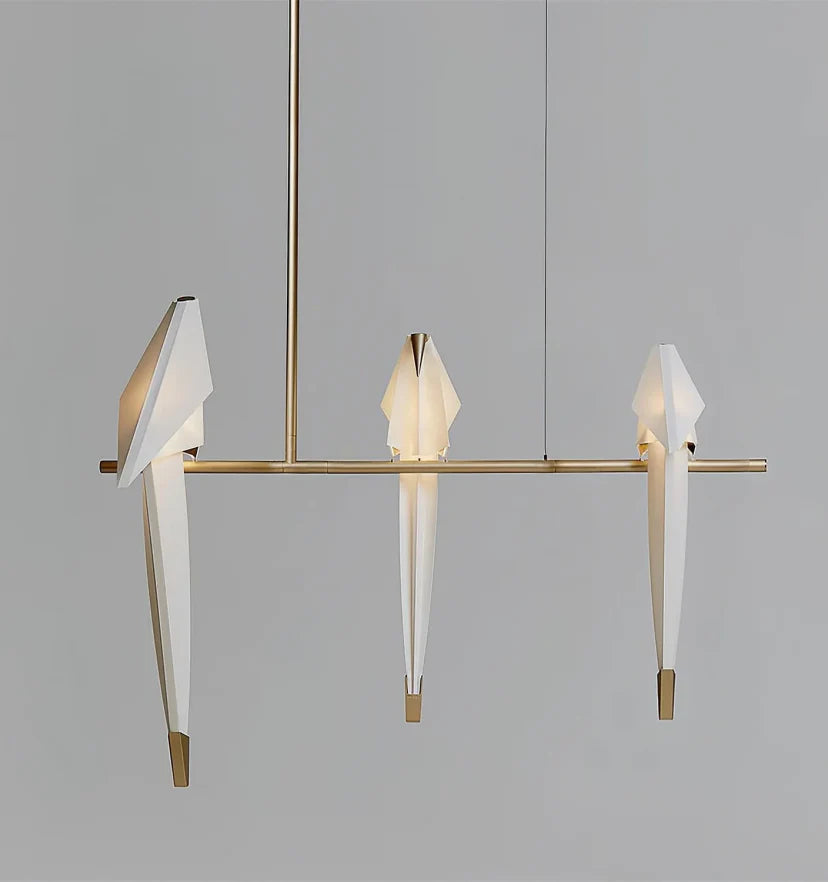 Paper Crane Bird Chandelier - NexioPick