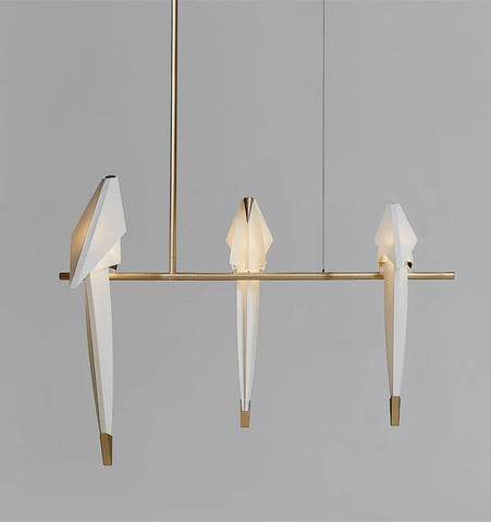 Paper Crane Bird Chandelier - NexioPick