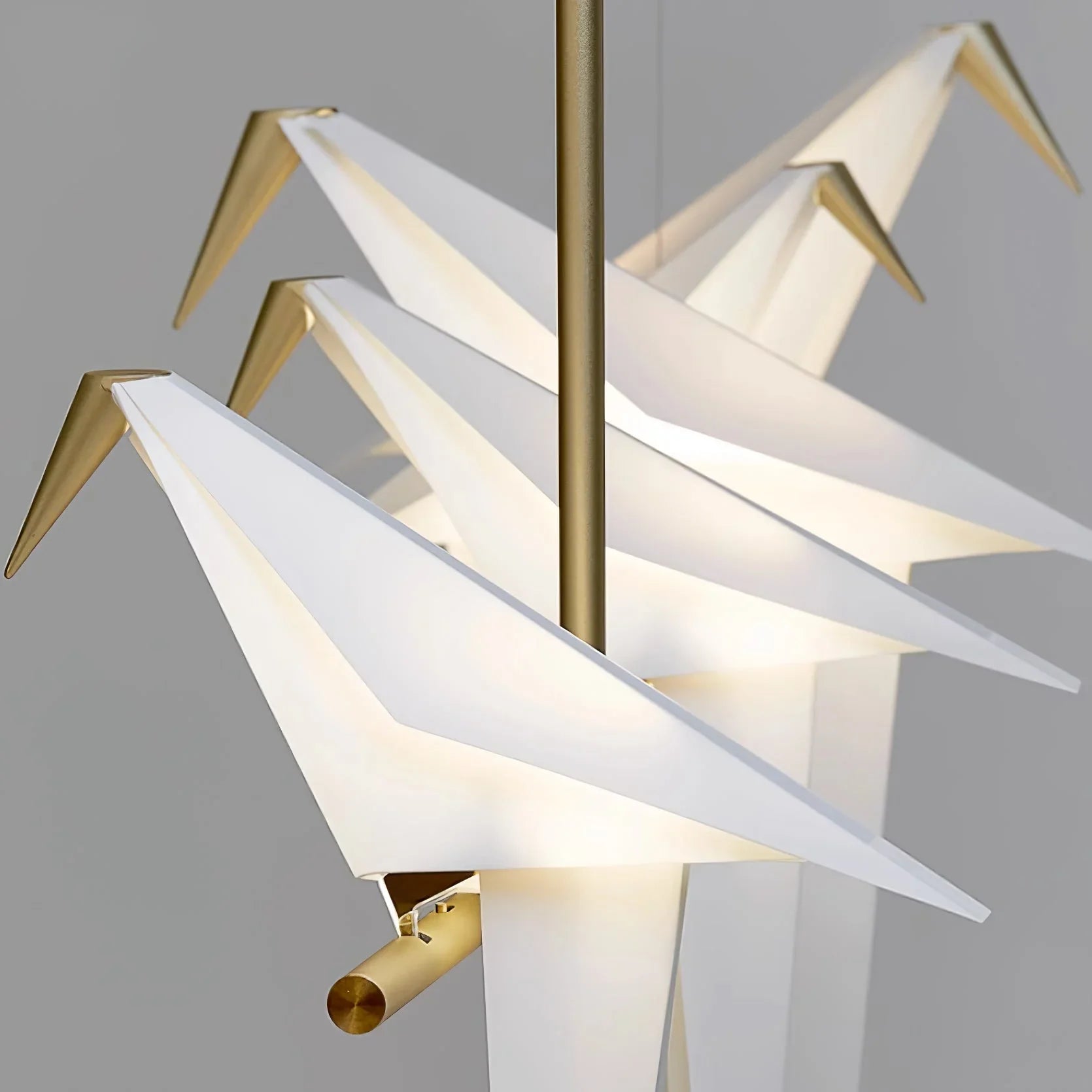 Paper Crane Bird Chandelier - NexioPick