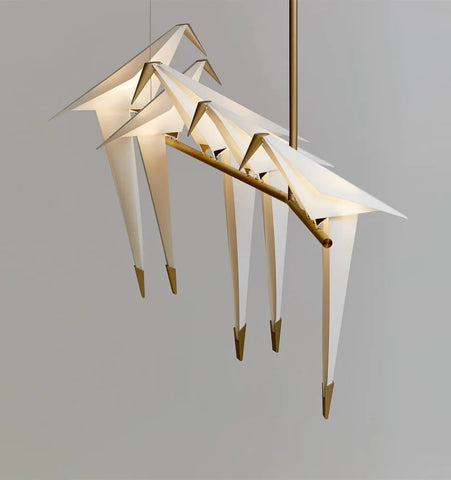 Paper Crane Bird Chandelier - NexioPick