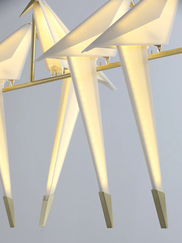 Paper Crane Bird Chandelier - NexioPick