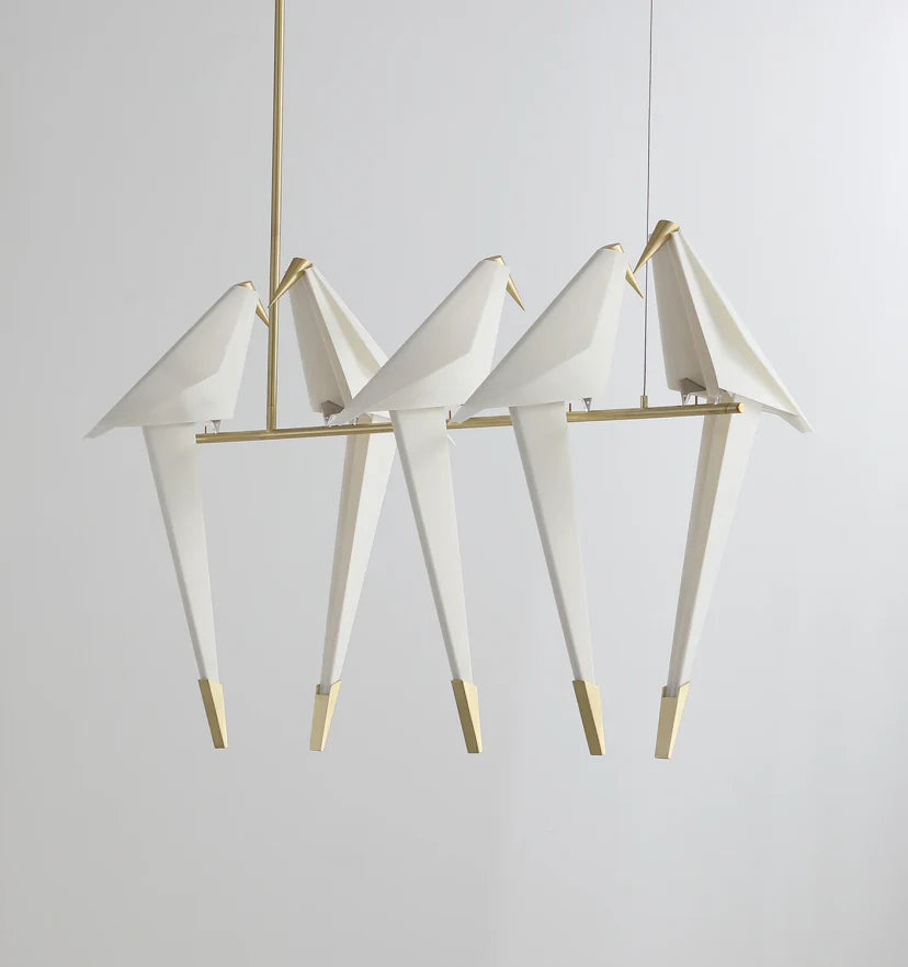 Paper Crane Bird Chandelier - NexioPick