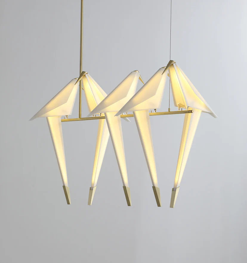 Paper Crane Bird Chandelier - NexioPick