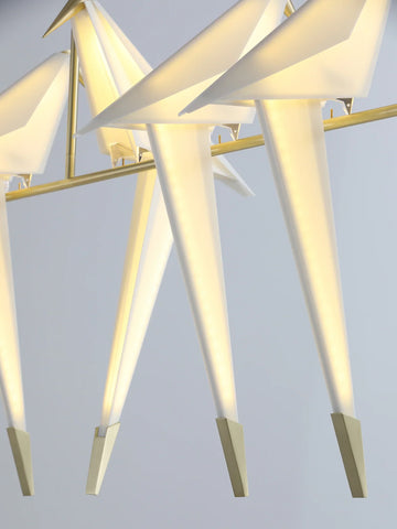 Paper Crane Bird Chandelier - NexioPick