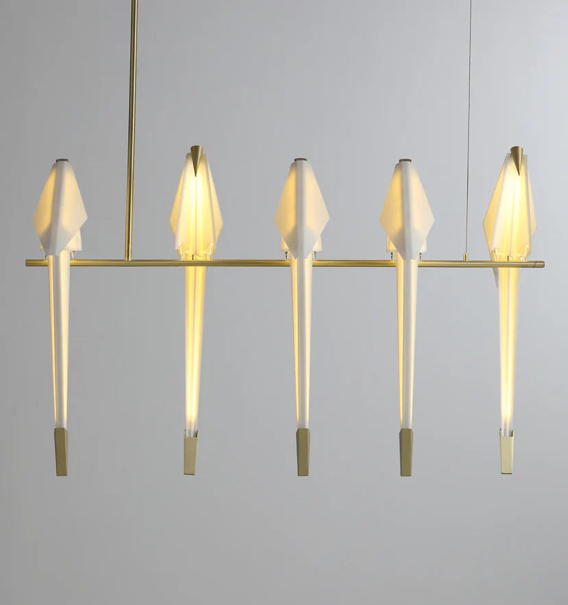 Paper Crane Bird Chandelier - NexioPick