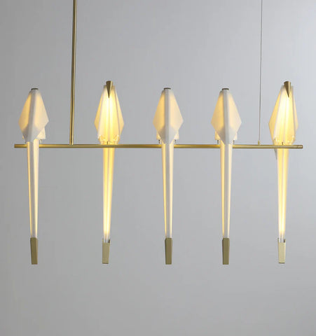 Paper Crane Bird Chandelier - NexioPick