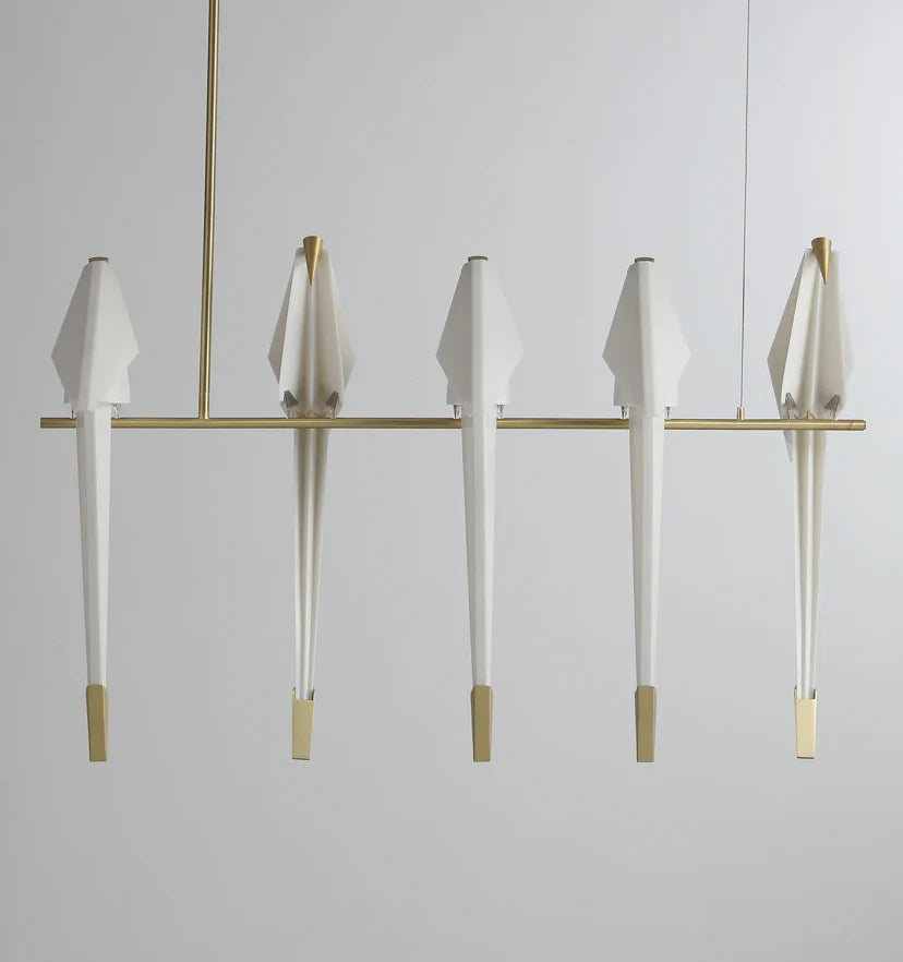 Paper Crane Bird Chandelier - NexioPick