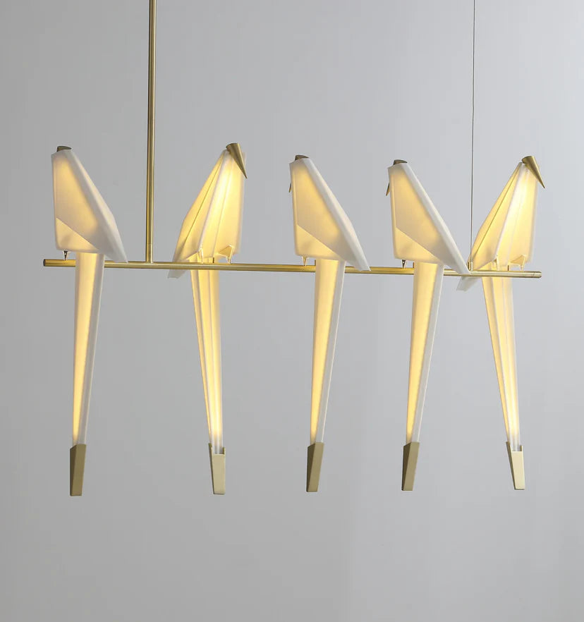 Paper Crane Bird Chandelier - NexioPick