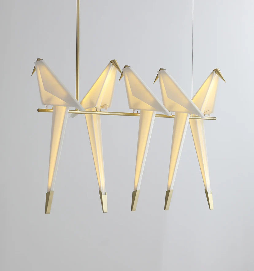 Paper Crane Bird Chandelier - NexioPick