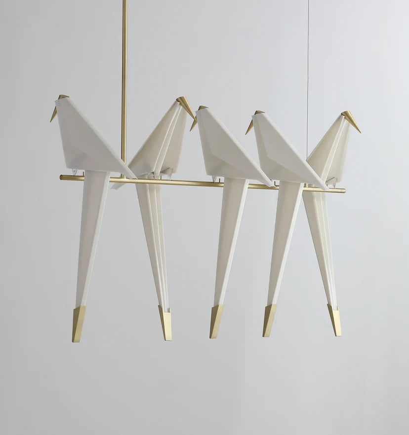 Paper Crane Bird Chandelier - NexioPick