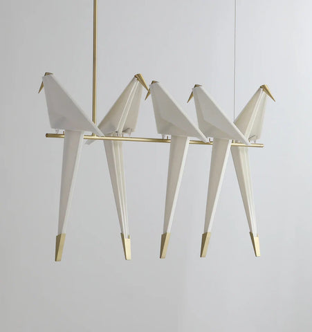 Paper Crane Bird Chandelier - NexioPick