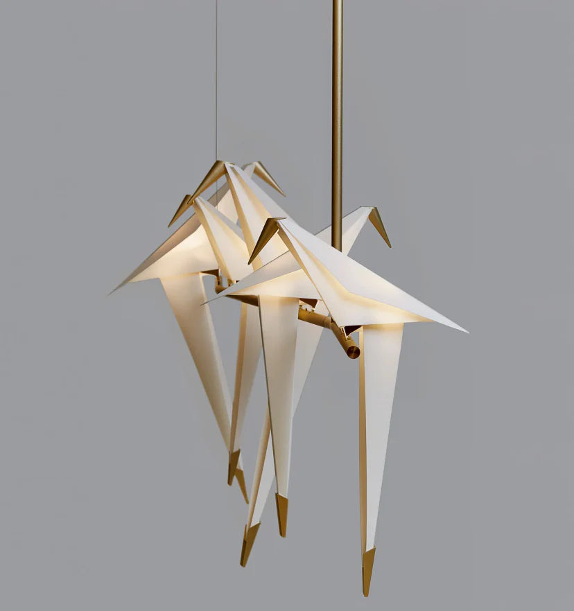 Paper Crane Bird Chandelier - NexioPick