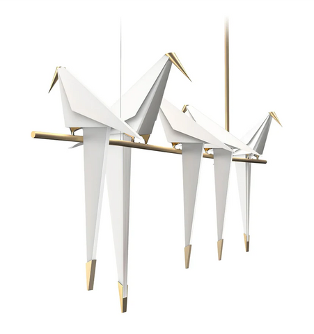 Paper Crane Bird Chandelier - NexioPick