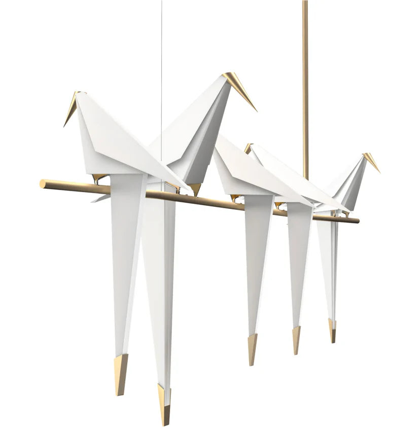 Paper Crane Bird Chandelier - NexioPick