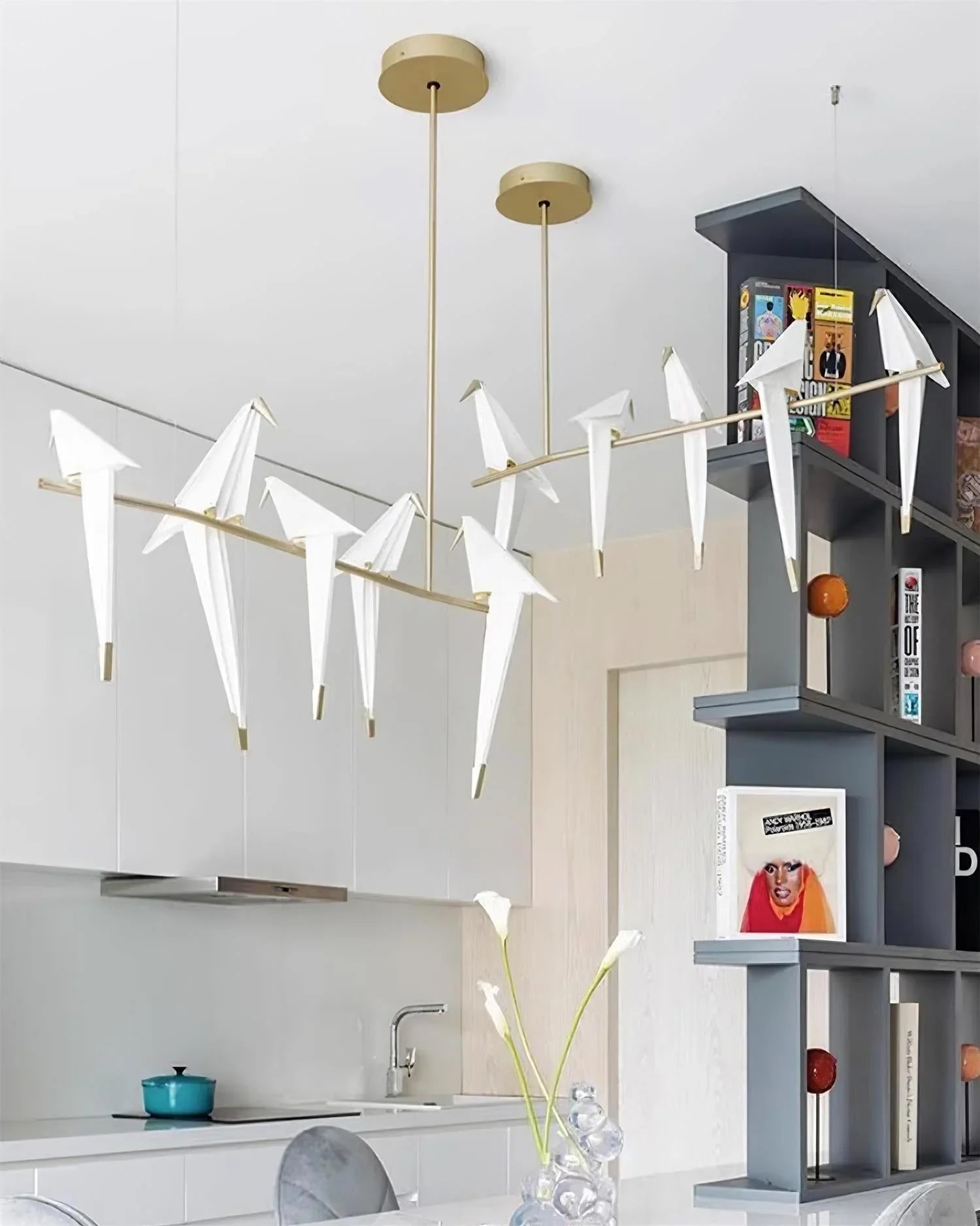 Paper Crane Bird Chandelier - NexioPick