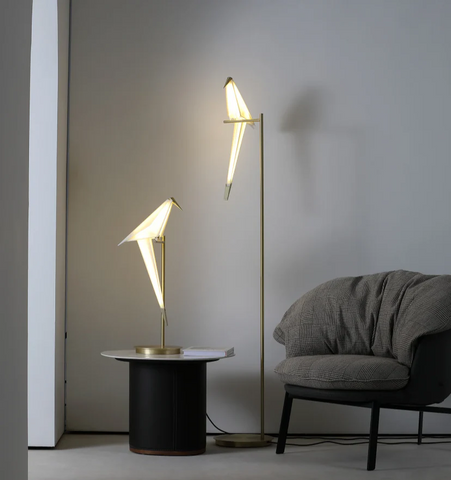 Paper Crane Bird Table Lamp - NexioPick