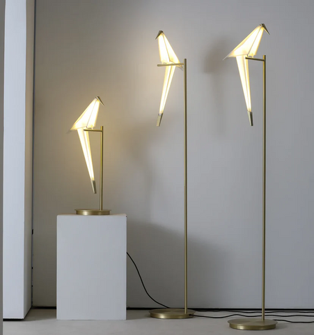 Paper Crane Bird Table Lamp - NexioPick