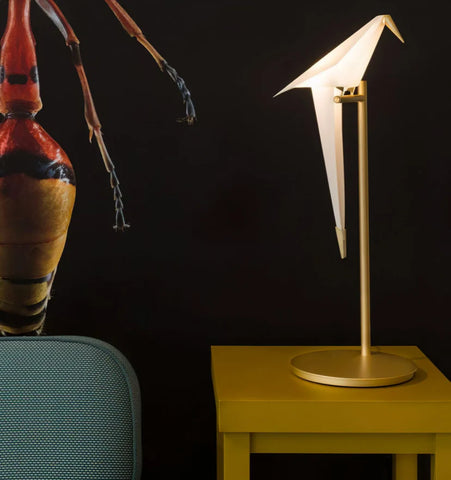 Paper Crane Bird Table Lamp - NexioPick