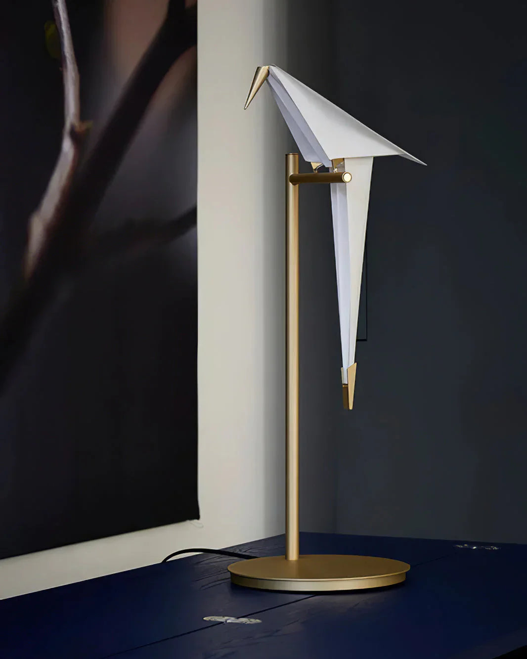 Paper Crane Bird Table Lamp - NexioPick