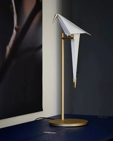 Paper Crane Bird Table Lamp - NexioPick